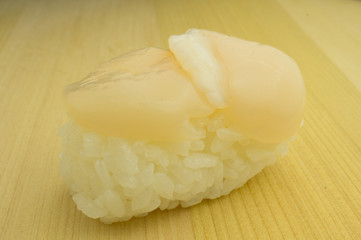 Japanese sushi kai , traditional japanese food