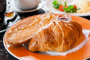 fresh croissant