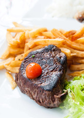 juicy steak