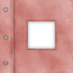 Fototapeta premium Cover Of Pink album for photos