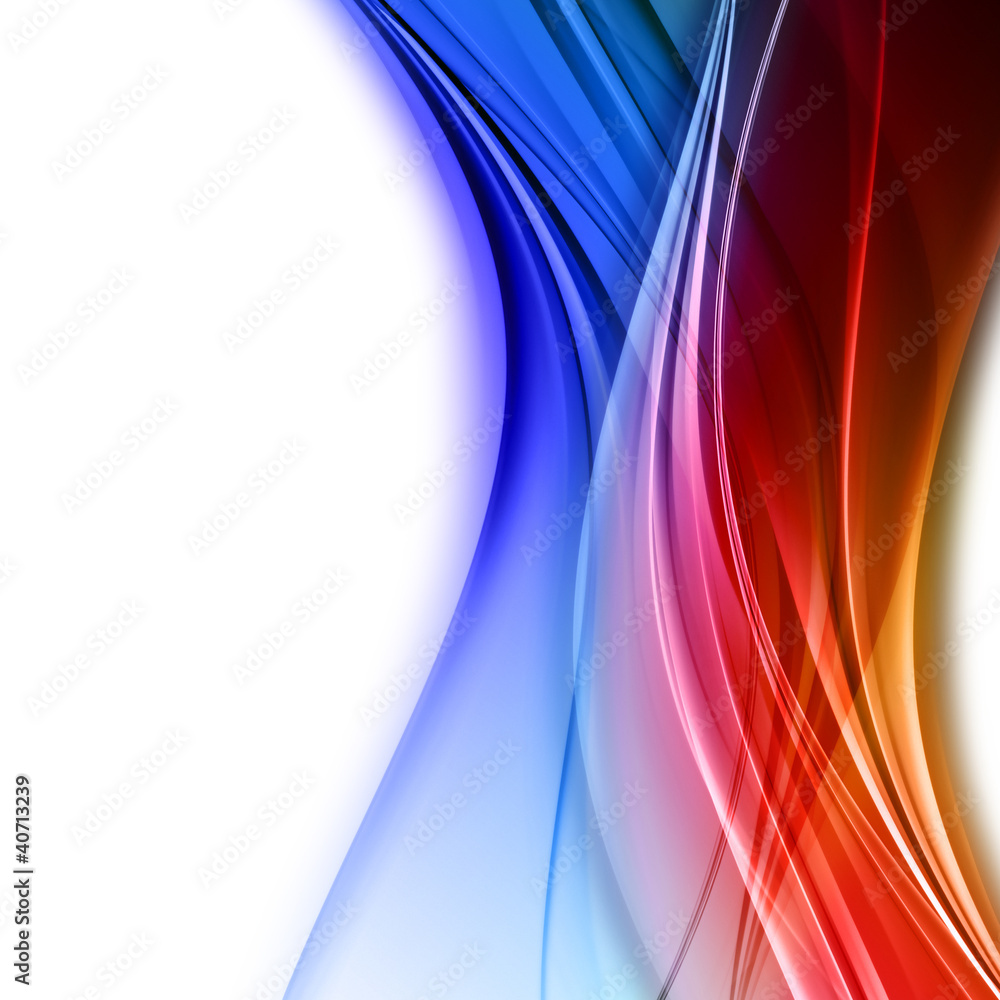 Fototapete Abstract elegant wave background design with space for your text
