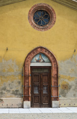 St. Maria in Cortina church. Piacenza. Emilia-Romagna. Italy.