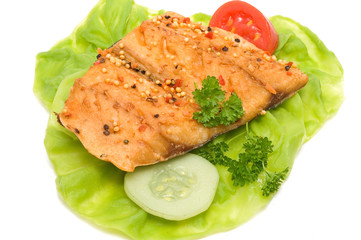 Geräuchertes Makrelenfilet