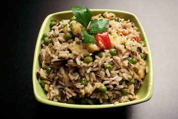 Risotto al curry con verdure