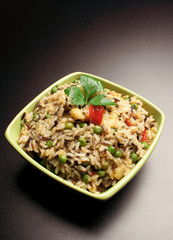 Risotto al curry con verdure