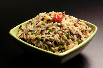 Risotto al curry con verdure
