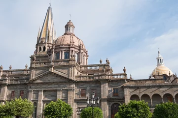 Deurstickers Guadalajara cathedral, Jalisco (Mexico) © Noradoa