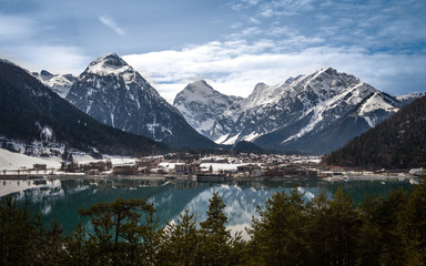 Aachensee and the Alps