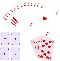 game cards vector
