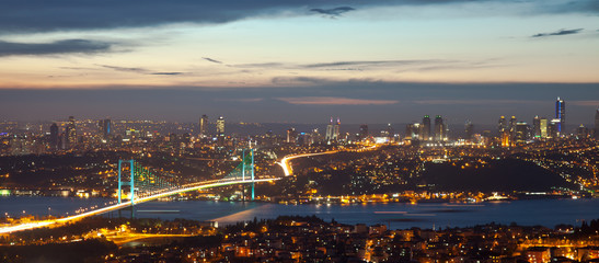 Bosphorus Bridge at the night 8