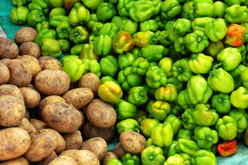 Potato and pepper