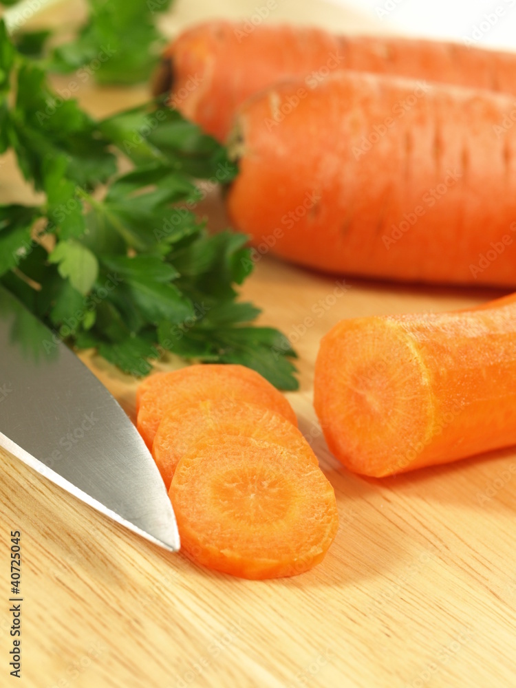 Canvas Prints carrot, close-up