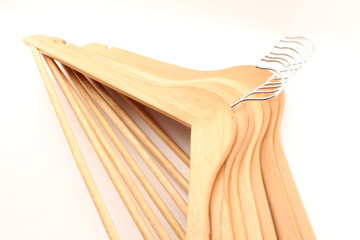 Serie appendiabiti in legno