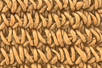 Woven straw pattern texture