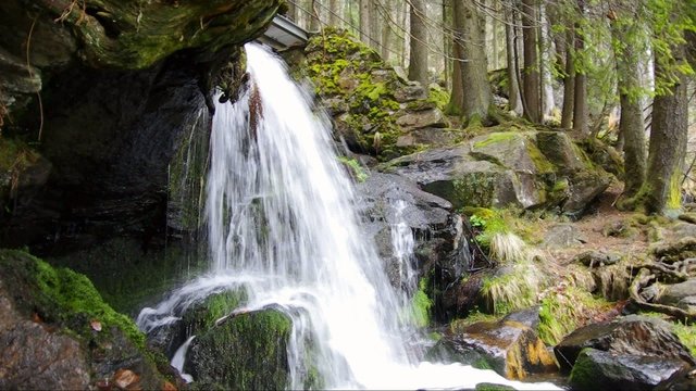 Wasserfall, Zweribachwasserf&auml;lle im Schwarzwald
