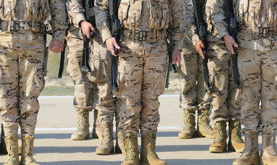 soldiers