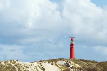Photo sur Plexiglas Phare Old lighthouse on Schiermonnikoog (Holland)