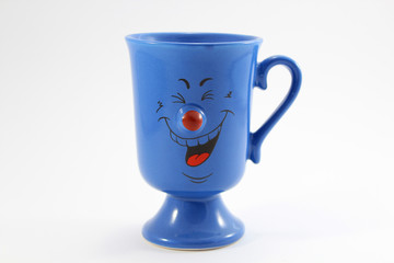 blaue Tasse