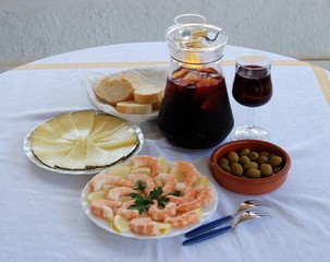 Tapas and Sangria, Andalusia, Spain © Arena Photo UK