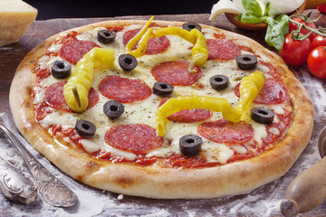 Pizza Salami - 40734627