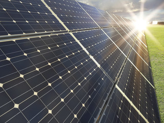 Solar power station -  photovoltaics