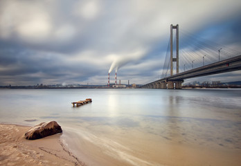 South Bridge in Kiev
