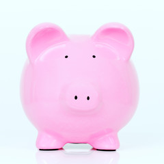 pink piggy bank