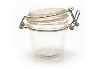 Glass jar