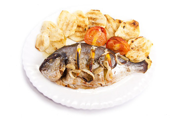 pescado al horno
