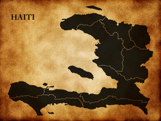 Map of the Republic of Haiti