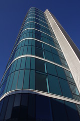 Obraz premium High rise dockside tower block living in Chatham Kent