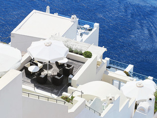 amazing romantic Santorini island, Greece