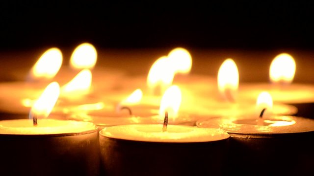velas encendidas
