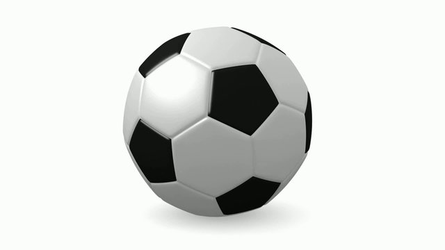 Sich drehender Fussball (FullHD 29,97FPS)
