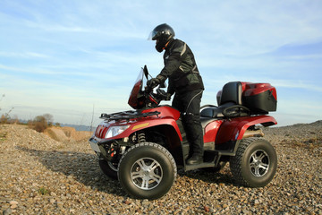 Spaß mit dem Quad