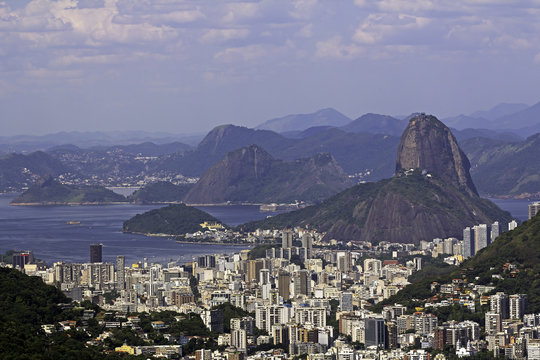 Viw of Sugar Loaf in Rio de Janeiro