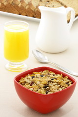 delicious fresh breakfast