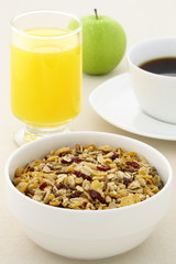 delicious fresh breakfast