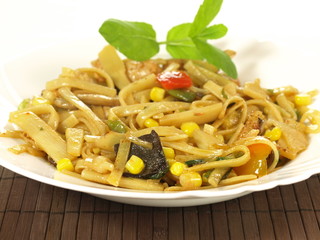 Pasta with mushrooms