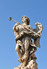 Angel statue at Sant Angelo castle, Rome