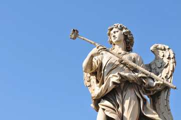 Angel statue at Sant Angelo castle, Rome