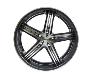 Front Modern steel wheel