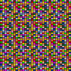Color pixel wallpaper