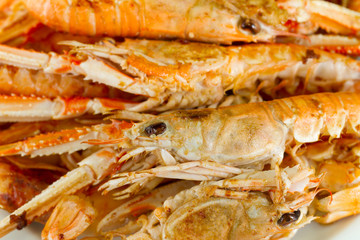 plate of crayfish