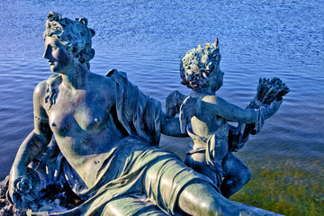 ffrance,ile de france,78 : versailles, parc du chateau, parterre