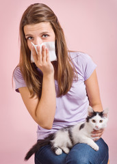 allergic to cat