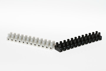 connector block isolated on a white background