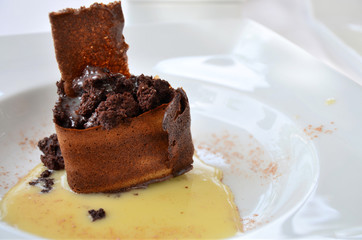Bizcocho de chocolate