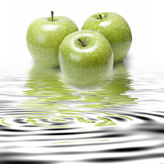 Manzanas para una dieta refrescante.