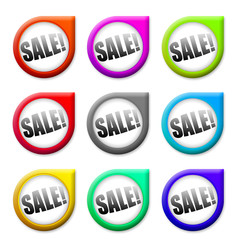 Sale! Button, Icon